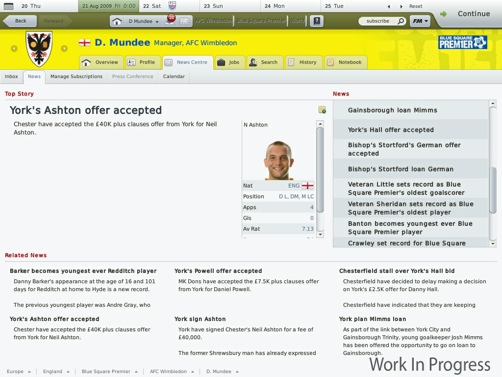 Football Manager 2010 - Imagen 9